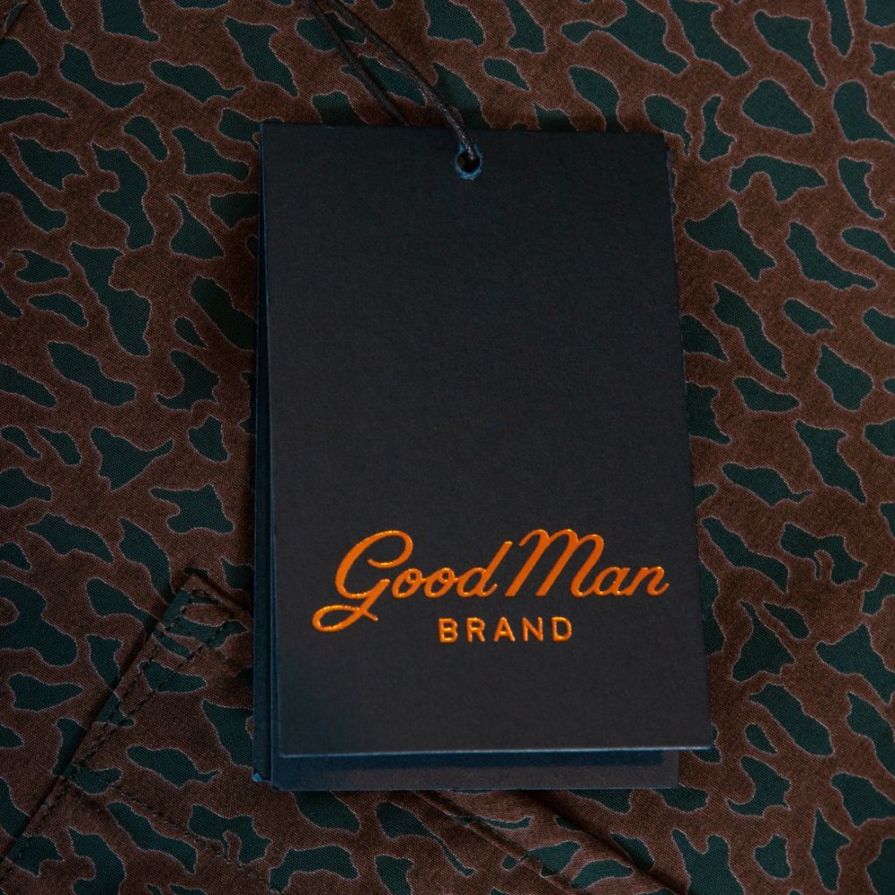 GoodMan NWT Brown Camo Print Shirt XL